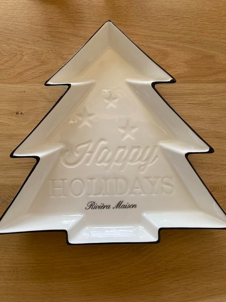 Rivièra maison kerstschaaltje kerstboom, Ophalen of Verzenden, Zo goed als nieuw