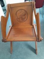 Eiken stoel door meubelmaker gemaakt, Antiek en Kunst, Antiek | Meubels | Stoelen en Banken, Ophalen