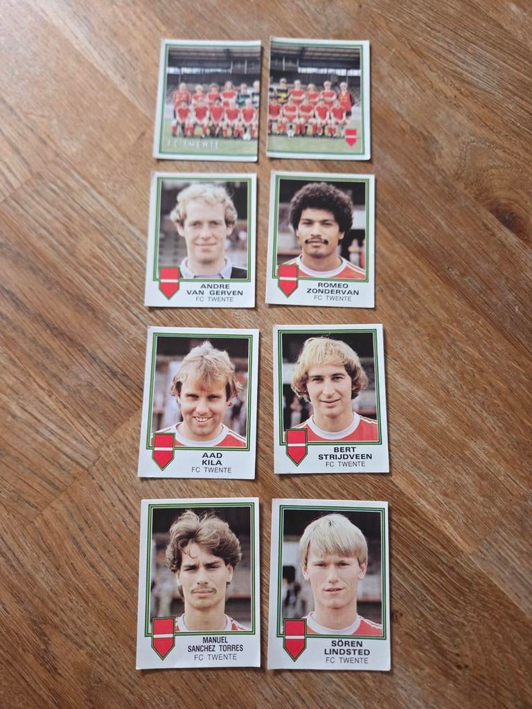 Panini Voetbal 81 FC Twente, Ophalen of Verzenden, Zo goed als nieuw, F.C. Twente, Poster, Plaatje of Sticker