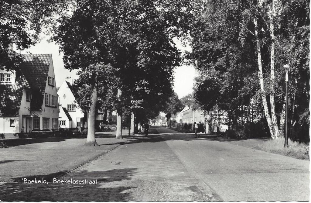 Boekelo (Ov.) Boekelosestraat, 1968, Ophalen of Verzenden, 1960 tot 1980, Ongelopen, Overijssel