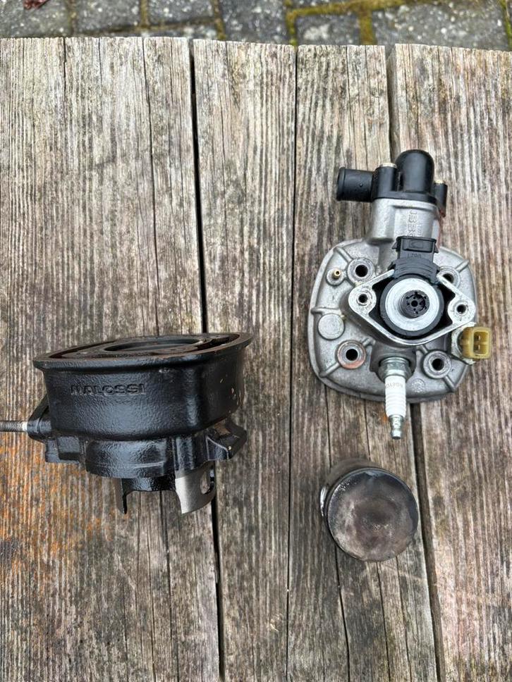 Malossi 70cc Cilinder Piaggio Purejet, Aprilia sr50, Fietsen en Brommers, Brommeronderdelen | Algemeen, Zo goed als nieuw, Cilinder