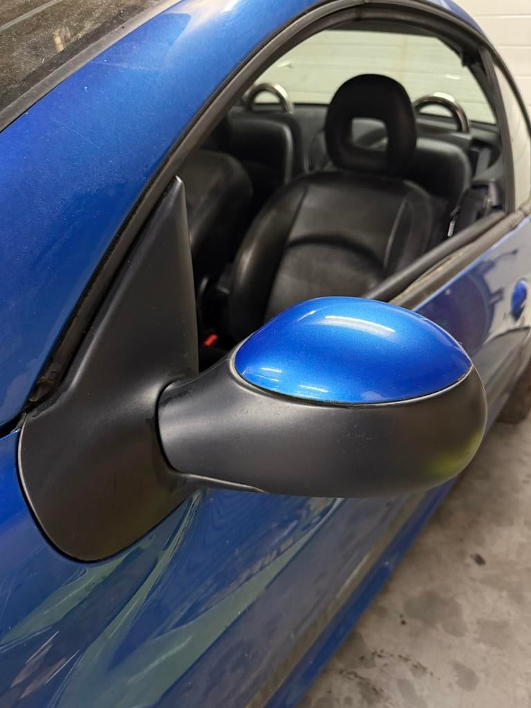 206 CC Spiegels elektronisch blauw, Ophalen, Gebruikt, Peugeot