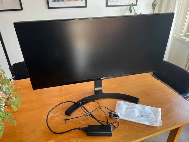 Lg 34UM68-P IPS Ultrawide Monitor, Computers en Software, Monitoren, Zo goed als nieuw, 61 t/m 100 Hz, DisplayPort, HDMI, Gaming