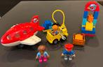Duplo 10590 vliegtuig set, Ophalen of Verzenden, Gebruikt, Complete set, Duplo