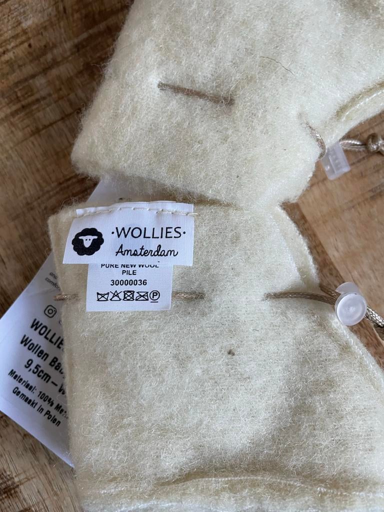 Wollies Amsterdam Wollen Baby Slofjes - Nieuw, Ophalen of Verzenden, Nieuw, Jongetje of Meisje