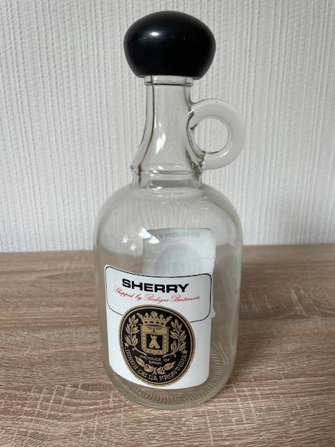 Fles sherry met afsluitdop, Verzamelen, Ophalen of Verzenden, Gebruikt, Overige typen