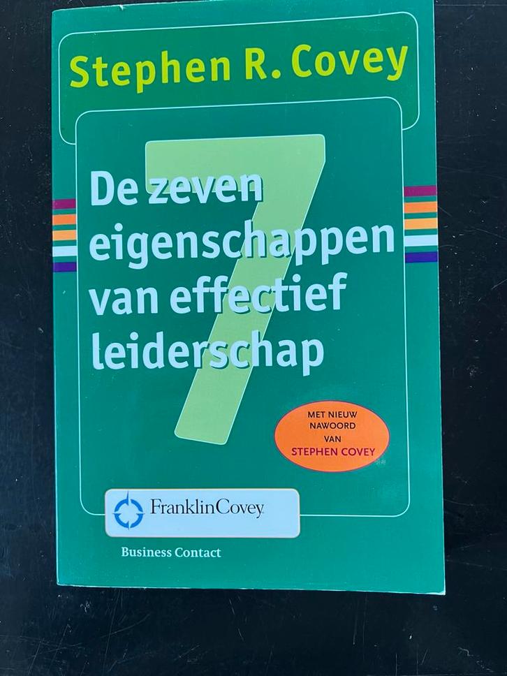 De 7 eigenschappen van effectief leiderschap - Stephen Covey, Boeken, Advies, Hulp en Training, Zo goed als nieuw, Ophalen of Verzenden