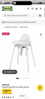 GRATIS IKEA kinderstoel met tafelblad, Ophalen, Zo goed als nieuw, Overige typen