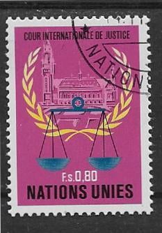 VN-Geneve 1979   Gerechtshof Den-Haag   86, Verzenden, Gestempeld