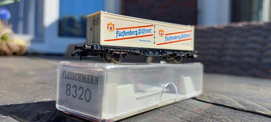 Fleischmann bierwagon 8244, Hobby en Vrije tijd, Modeltreinen | N-Spoor, Ophalen of Verzenden, Gelijkstroom, Wagon, Fleischmann