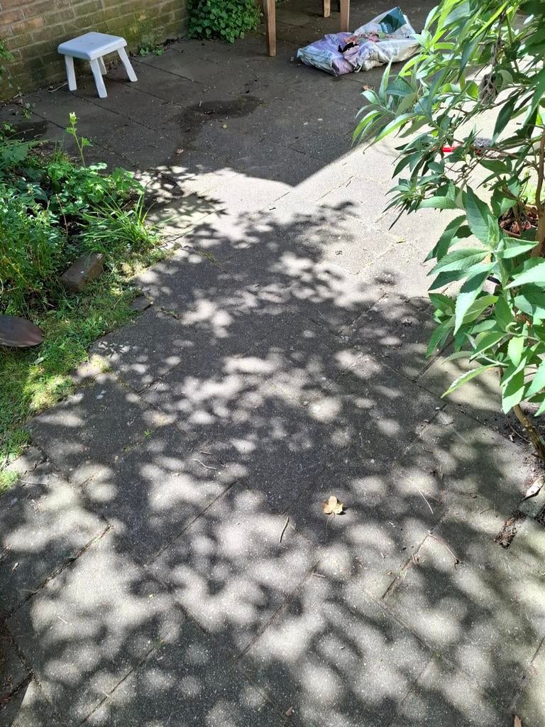 Terras tegels 30 bij 30 cm, Ophalen of Verzenden, Gebruikt