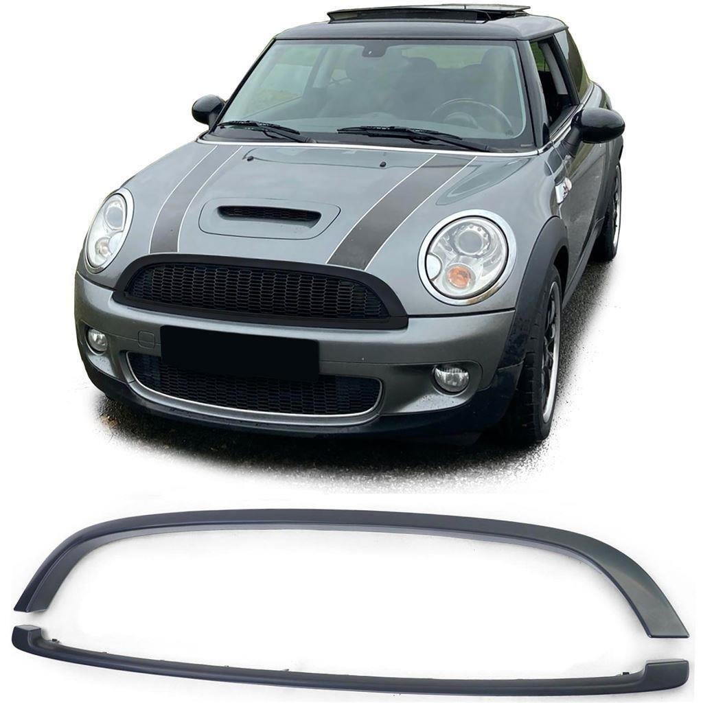Grill Lijsten Mat Zwart Mini One Cooper JCW R56 R57 R58 R59, Verzenden, Automotive Parts, A.parts@hotmail.nl, Trasmolenlaan 12 3447 GZ Woerden