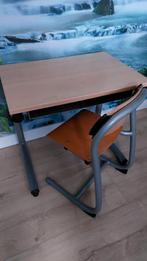 Bureau tafel en stoel, Ophalen, Gebruikt, Bureau