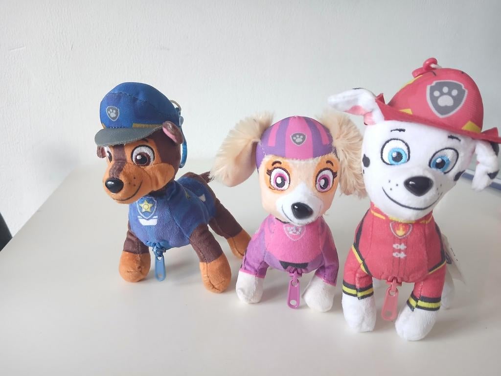 Paw patrol chase, sky, Marshall knuffel, Ophalen, Zo goed als nieuw
