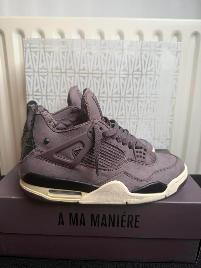 Nike air jordan 4 a ma maniere Violet ore maat 41, Kleding | Heren, Schoenen, Overige kleuren, Ophalen of Verzenden, Sneakers of Gympen