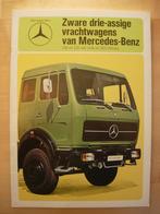 Mercedes Zware Bakwagen Brochure 1976 - 2226 t/m 2632, Zo goed als nieuw, Mercedes-Benz, Mercedes, Ophalen of Verzenden