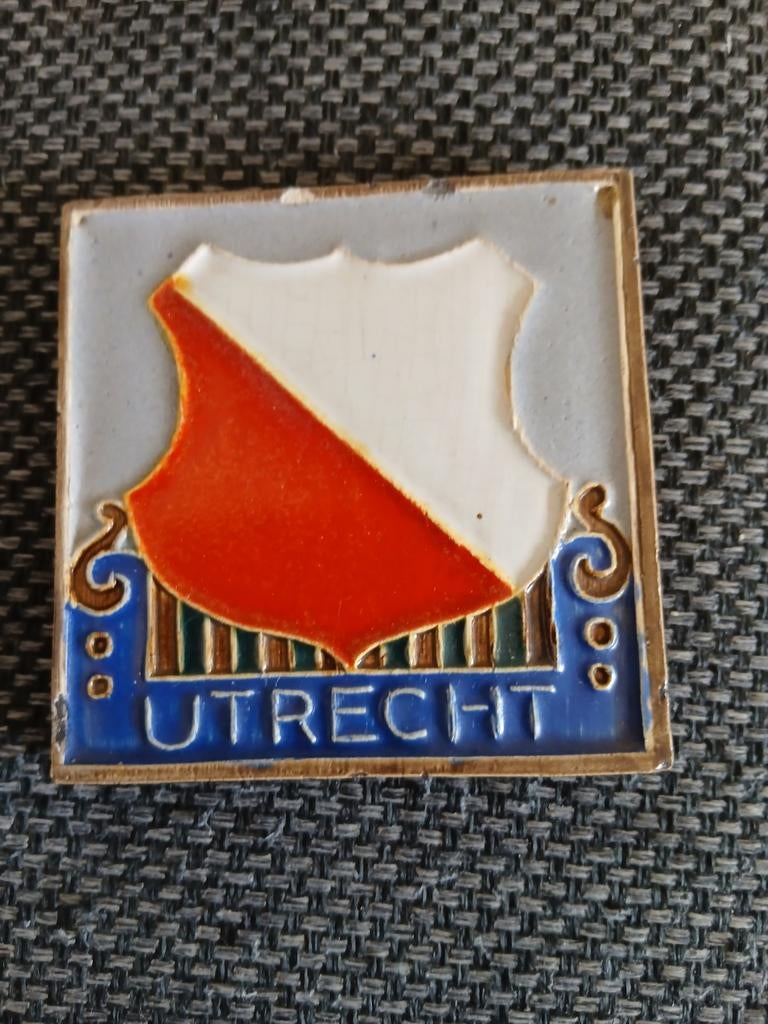 Vintage Westraven Utrecht Tegeltje, Antiek en Kunst, Ophalen of Verzenden