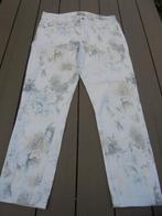 Wit grijze broek NICK JEAN, Maat 38/40 (M), Wit, Ophalen of Verzenden, Zo goed als nieuw