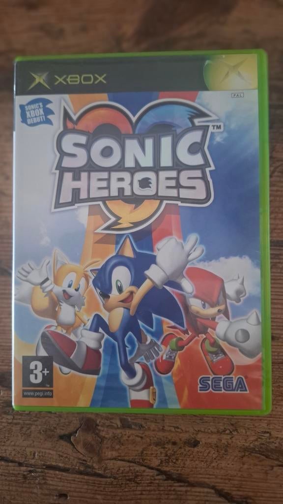 XBOX Classic/Original Game Sonic Heroes, Avontuur en Actie, 1 speler, Ophalen of Verzenden, Zo goed als nieuw