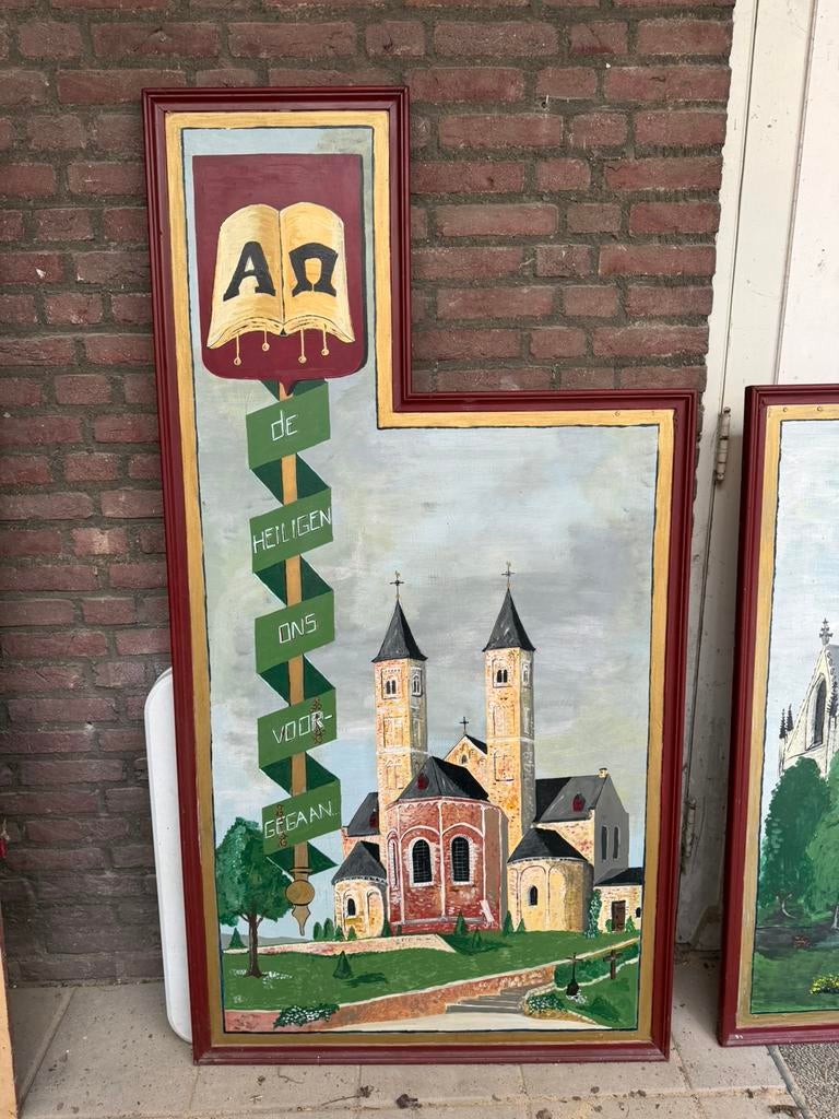 *Handgeschilderd* Basiliek Wiro Sint Odiliënberg, Ophalen