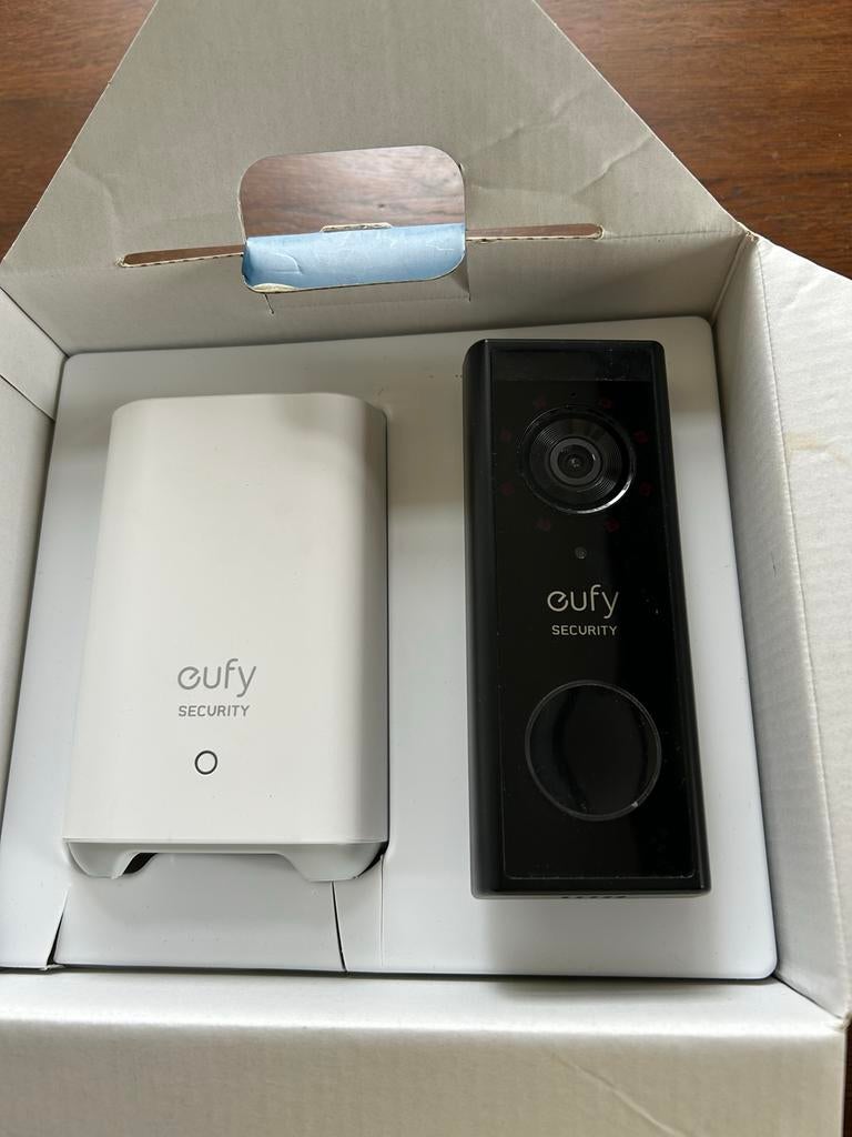 Eufy Deurbel met HomeBase - Draadloos en Slim, Huis en Inrichting, Deurbellen, Ophalen of Verzenden, Bewegingsdetectiesensor, Zo goed als nieuw