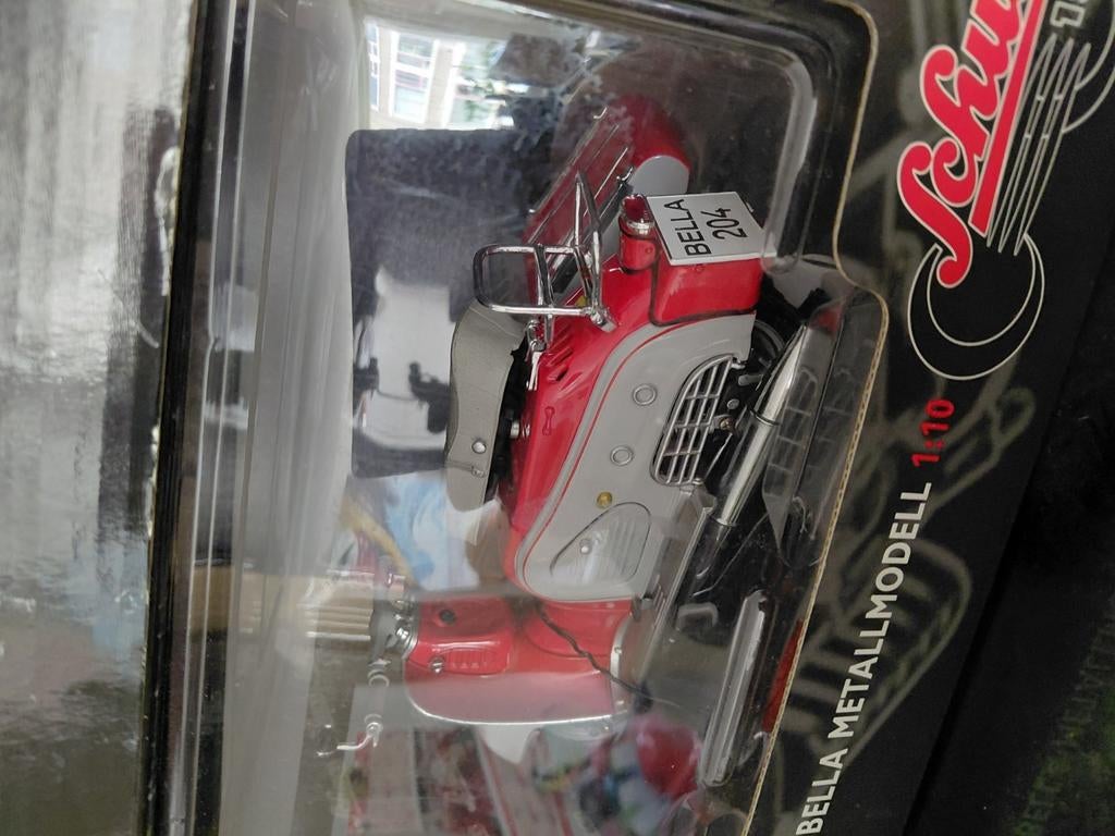 Schuco Zundapp Bella met zijspan 1:10 - Nieuw in doos, Hobby en Vrije tijd, Ophalen of Verzenden, Nieuw, Motor