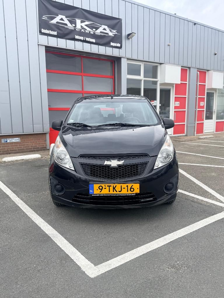 Chevrolet Spark 1.0 LPG  - 164977KM NAP - APK 03-2027, Auto's, Chevrolet, Euro 5, 37 €/maand, Zwart, 4 cilinders