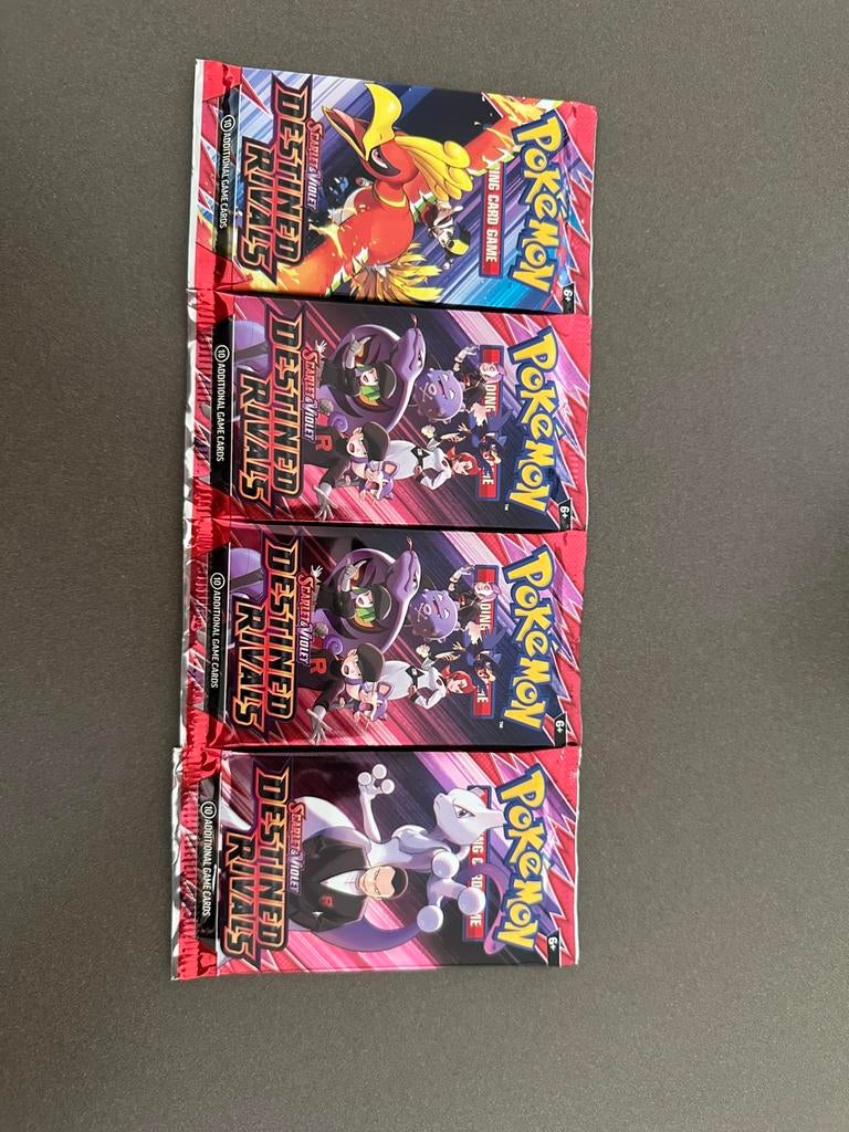 Destined Rivals 4 booster packs, Boeken, Strips | Comics, Eén comic, Ophalen of Verzenden, Zo goed als nieuw, Japan (Manga)