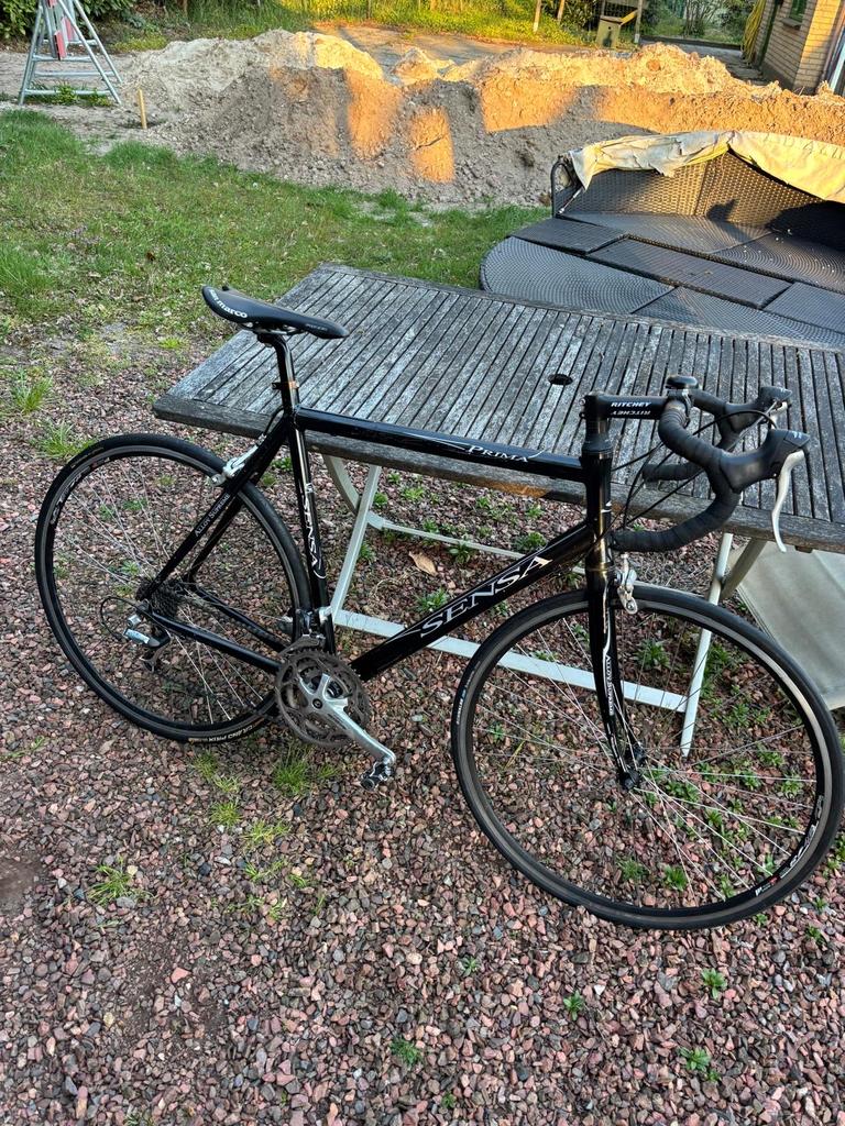 Sensa Prima Wielrenfiets - Zwart, Fietsen en Brommers, Fietsen | Racefietsen, Overige merken, 28 inch, Gebruikt, Heren