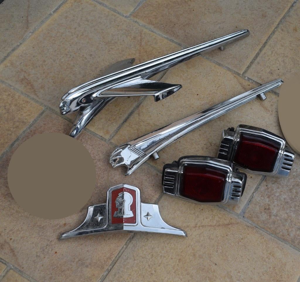 5 onderdelen oldtimer PONTIAC USA amerikaanse, Ophalen of Verzenden