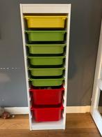 Ikea TROFAST kast met gekleurde bakken, Kinderen en Baby's, Kinderkamer | Commodes en Kasten, Ophalen, 105 cm of meer, Zo goed als nieuw