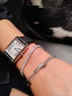 Cartier Tank dames horloge, Overige merken, Leer, Staal, Nieuw