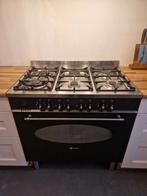 M-System 6-pits gasfornuis met oven, Witgoed en Apparatuur, Fornuizen, Ophalen, Gebruikt, 60 cm of meer, Gas