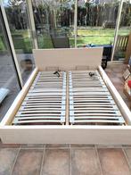 Ikea malm tweepersoons bedframe met elektrische lattenbodems, Huis en Inrichting, Slaapkamer | Bedden, Ophalen, Tweepersoons, Modern