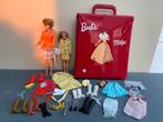 Vintage Barbie 1965 + Skipper + koffer Mattel, Ophalen of Verzenden, Gebruikt, Barbie