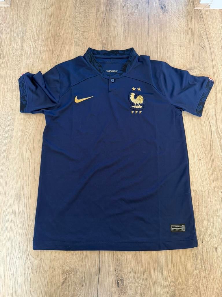 Voetbalshirt Frankrijk maat S, Ophalen of Verzenden, Zo goed als nieuw, Blauw, Voetbal