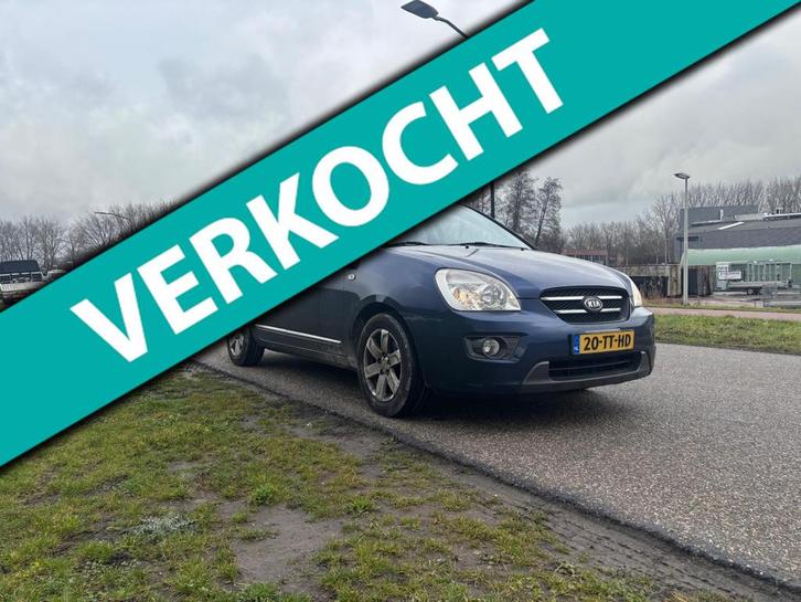 Kia Carens 2.0 CVVT X-ecutive, Auto's, Kia, Bedrijf, Carens, ABS, Airbags, Airconditioning, Boordcomputer, Centrale vergrendeling