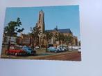 Ansichtkaart Arnhem, Markt, Eusebius kerk, oldtimers Daf., Verzamelen, Ophalen of Verzenden, 1960 tot 1980, Ongelopen, Gelderland