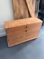 Oud grenen dekenkist, Huis en Inrichting, Woonaccessoires | Kisten, Ophalen, Gebruikt, 100 tot 150 cm, 50 tot 75 cm