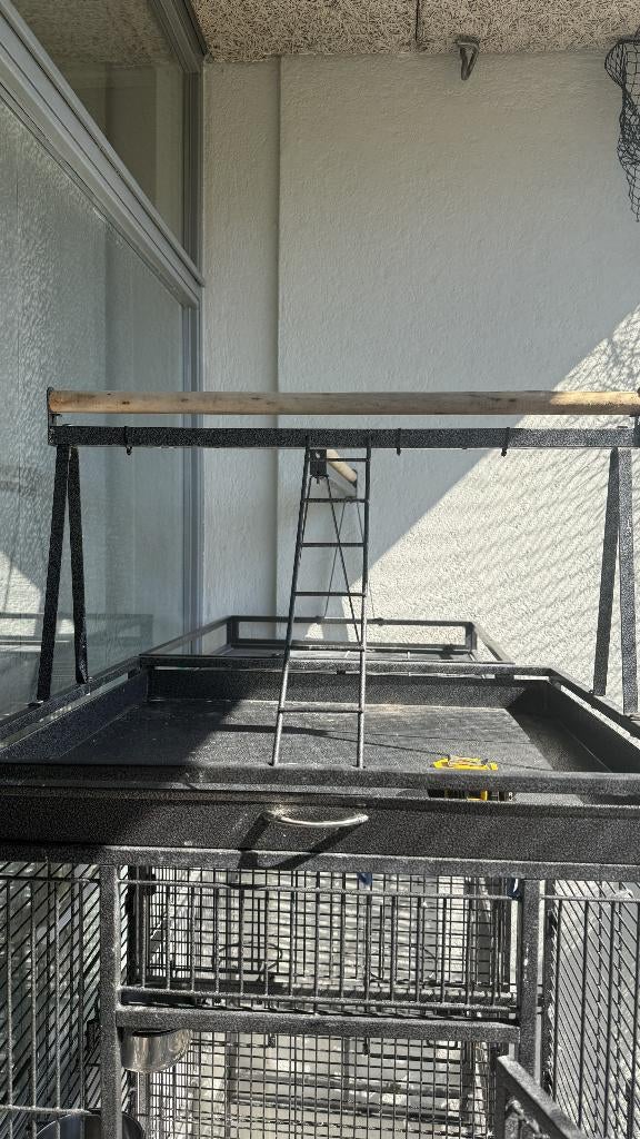 Vogelvolière (B), Dieren en Toebehoren, Vogels | Hokken en Kooien, Ophalen, Zo goed als nieuw, Metaal, Vogelkooi