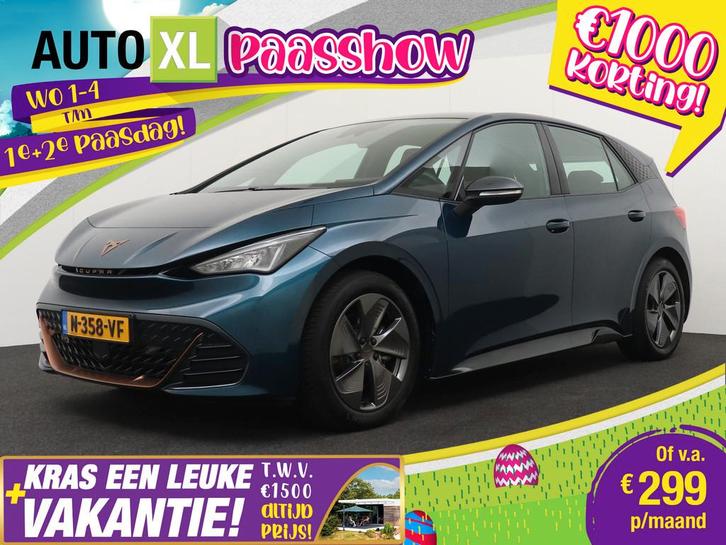 CUPRA Born Business 62 kWh (94% SOH) Camera Adap.Cruise Stuu, Auto's, Cupra, Bedrijf, Te koop, Born, ABS, Achteruitrijcamera, Adaptive Cruise Control