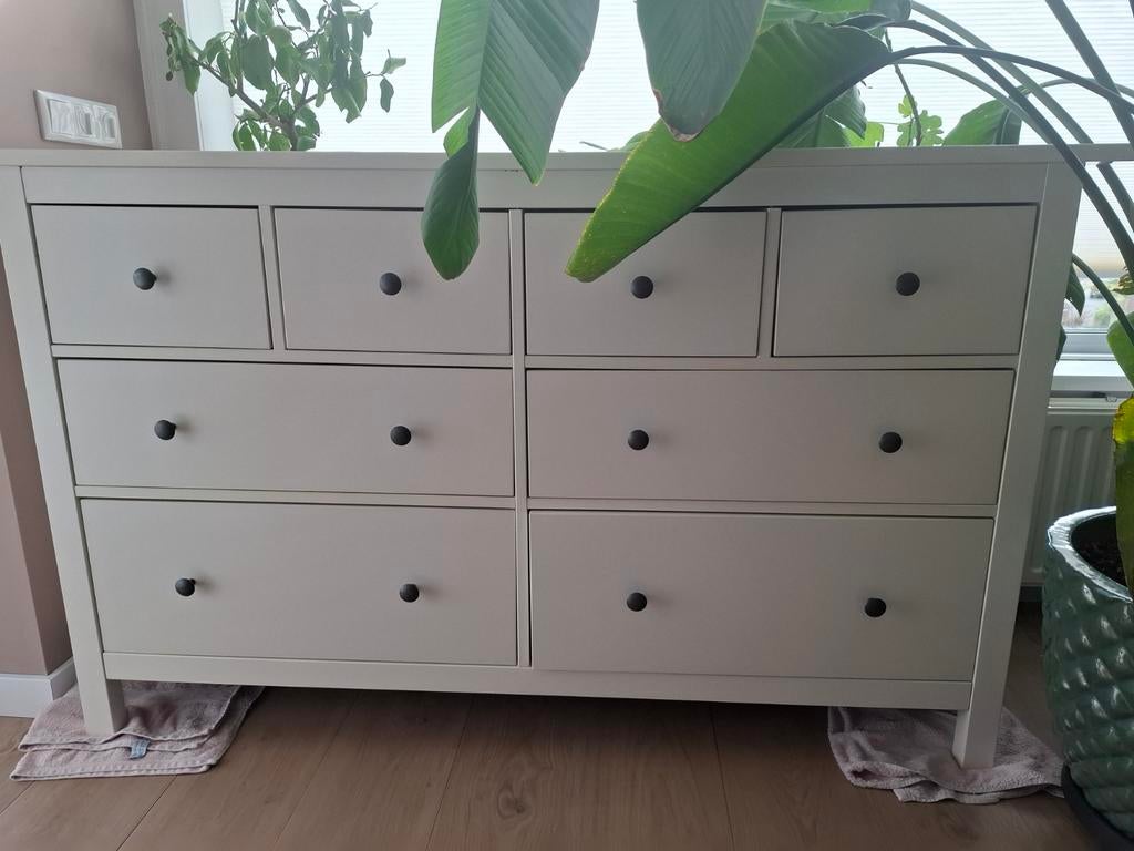 Wit Hemnes dressoir Ikea., Huis en Inrichting, Kasten | Ladekasten, Ophalen, Gebruikt, 25 tot 50 cm, Minder dan 100 cm