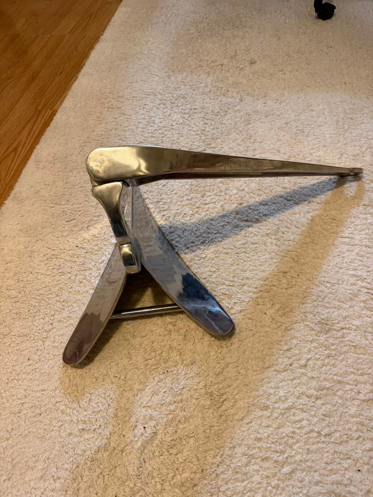 Te koop: Nieuw ploegschaar anker (RVS)  ploegschaaranker, Ophalen, Nieuw, Ankeren en Afmeren, Zeilboot of Motorboot