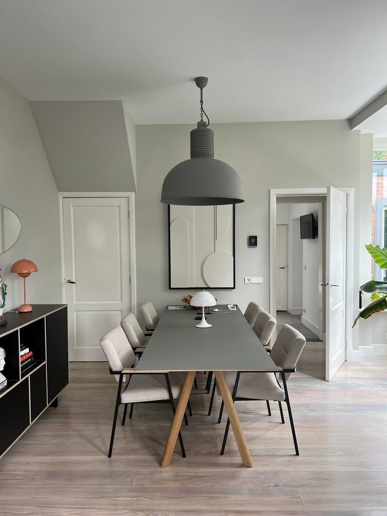 Frezoli XL Hanglamp Plafondlamp Eetkamerlamp Design, Ophalen, Gebruikt, Scandinavisch Industrieel Minimalistisch, Metaal