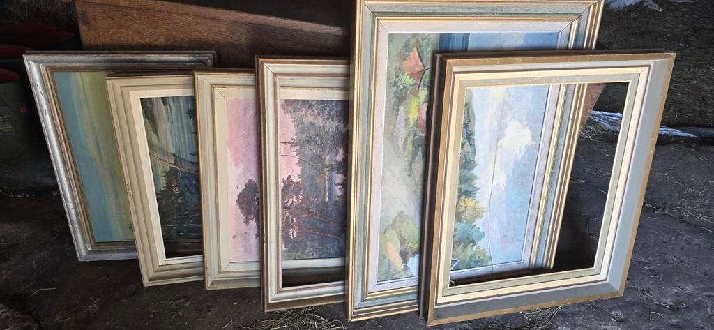 6 oude lijsten uit sweden, Ophalen