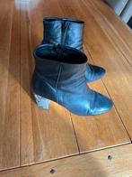 Zwarte leren Manfield laarsjes, maat 39, Verzenden, Zwart, Lage of Enkellaarzen, Manfield