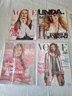 Vogue en LINDA. Tijdschriften Collectie (4 stuks), Boeken, Tijdschriften en Kranten, Ophalen of Verzenden, Gelezen, Damesbladen