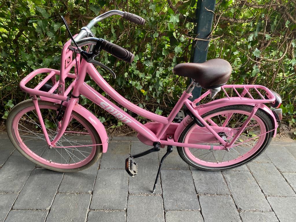 SLOOPFIETS - Spirit Cargo Roze Meisjesfiets 22 Inch, Ophalen, Gebruikt, 20 inch, Handrem