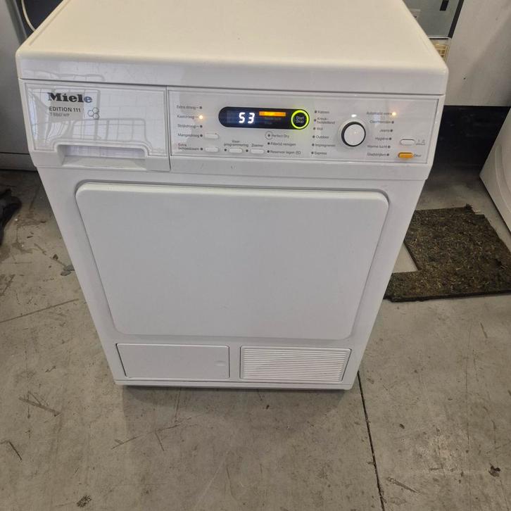 Miele Warmtepompdroger T8861WP Edition 111, Witgoed en Apparatuur, Wasdrogers, Gebruikt, Condens, Voorlader, 6 tot 8 kg, 85 tot 90 cm