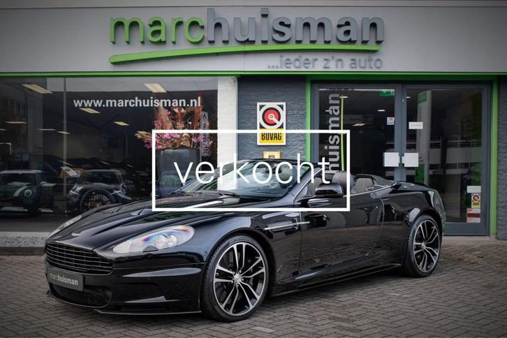 Aston Martin DBS Volante Carbon Black Edition 6.0 V12, Auto's, Aston Martin, Bedrijf, Te koop, DBS, ABS, Airbags, Airconditioning